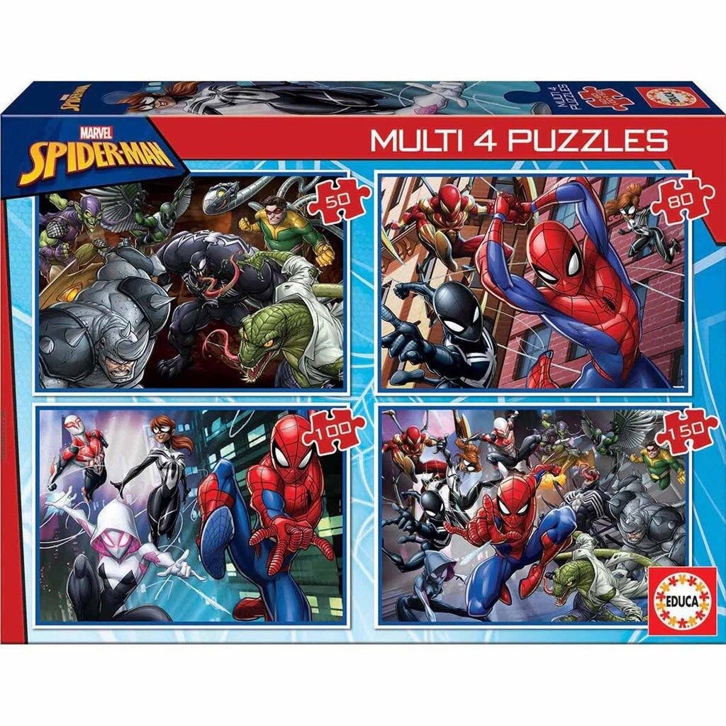 Educa Puslespil, Ultimate Spider-Man 50-150 brikker