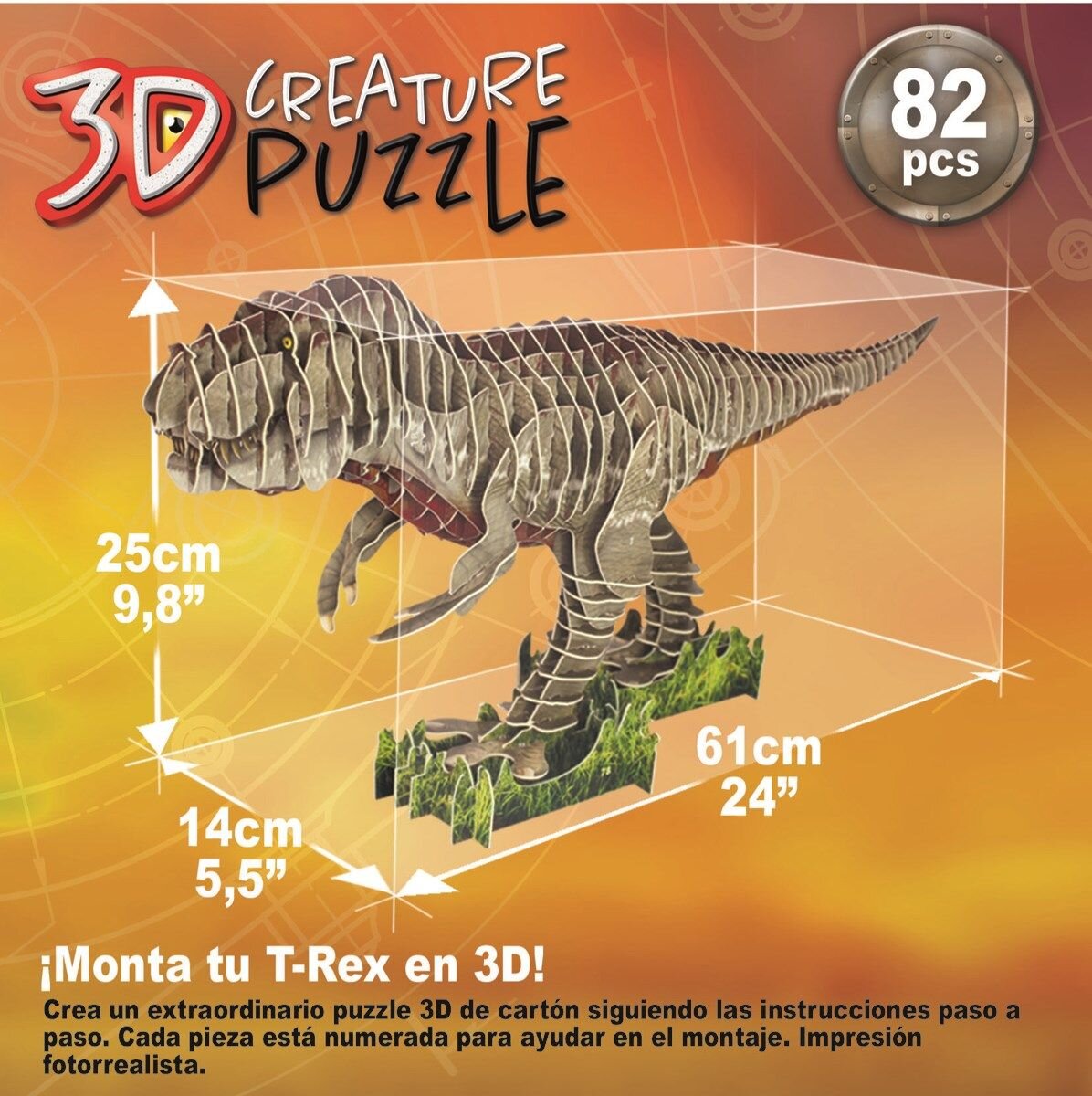 Educa 3D-puslespil, T-Rex