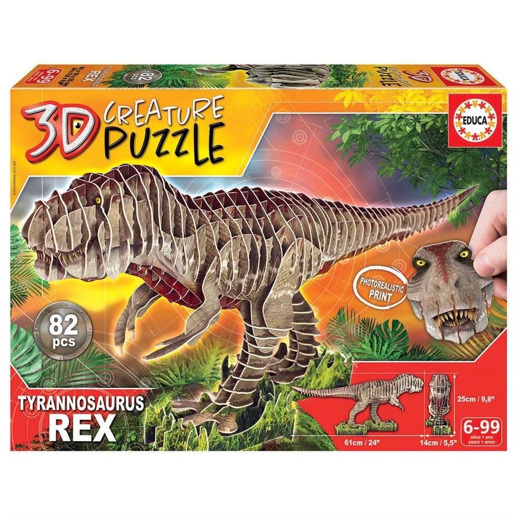 Educa 3D-puslespil, T-Rex