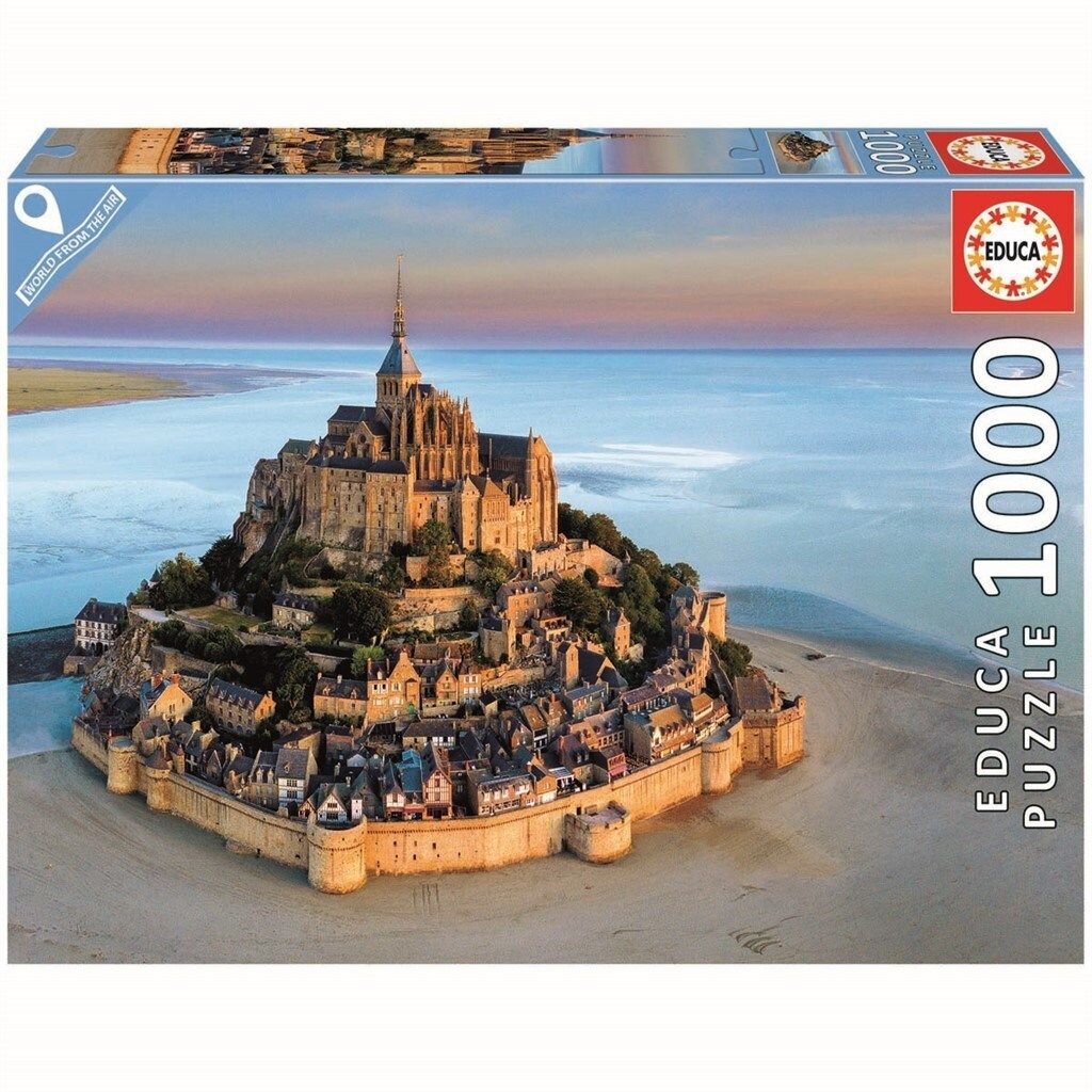 Educa Puslespil, Mont Saint Michel 1000 brikker