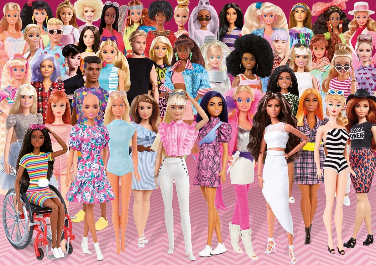Educa Puslespil - Barbie Fashion 1000 brikker