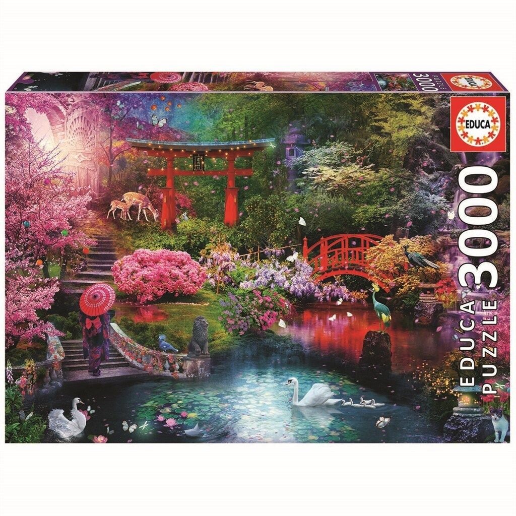 Educa Puslespil - Japanese garden 3000 brikker