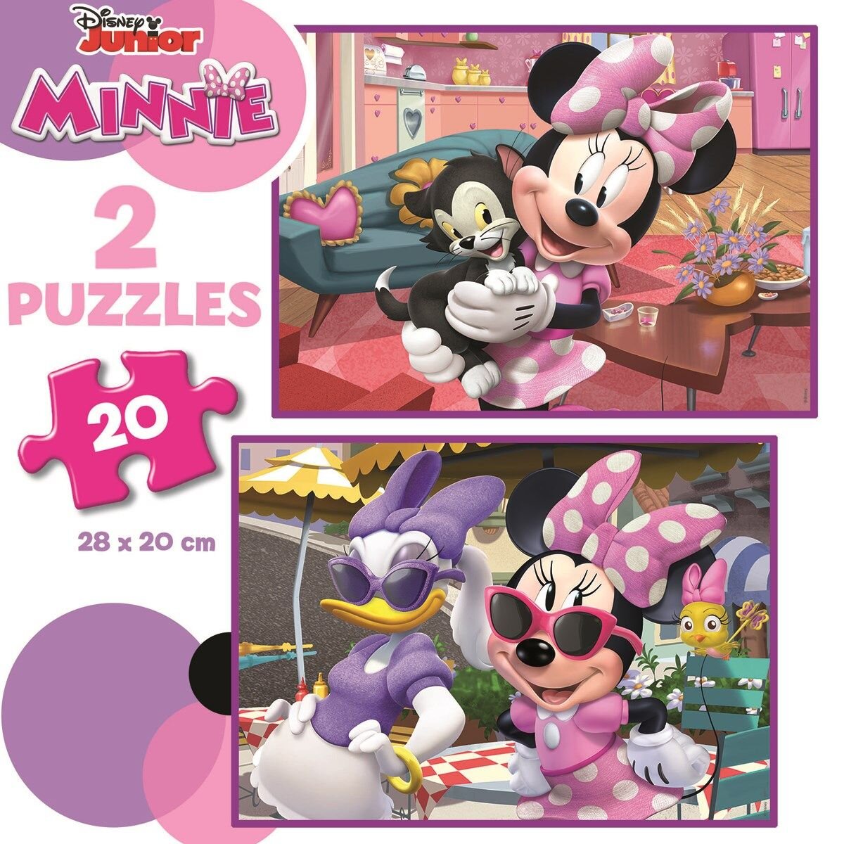 Educa Puslespil - Minnie Mouse 2x20 brikker
