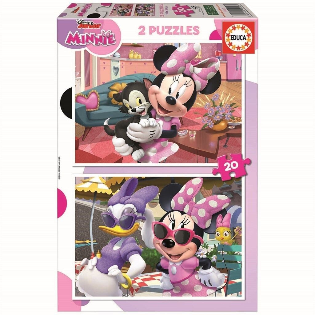 Educa Puslespil - Minnie Mouse 2x20 brikker