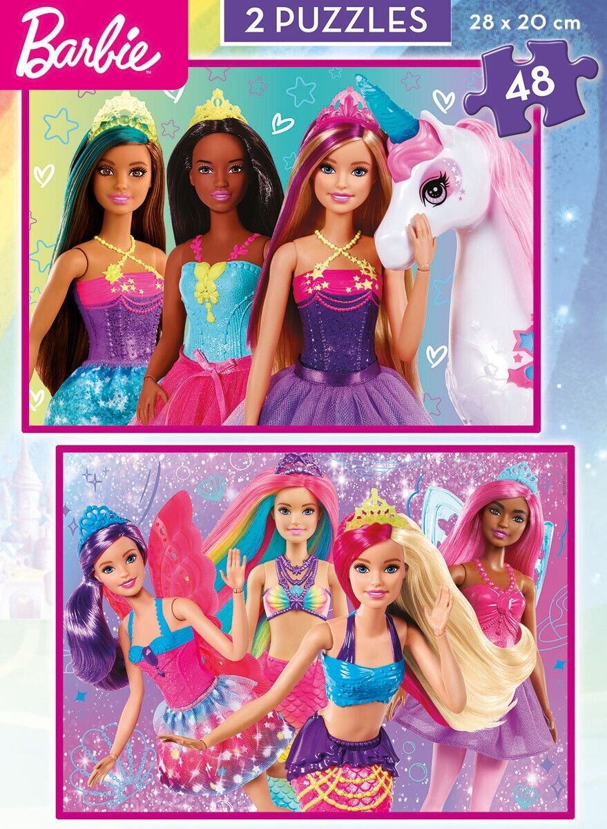 Educa Puslespil - Barbie 2x48 brikker