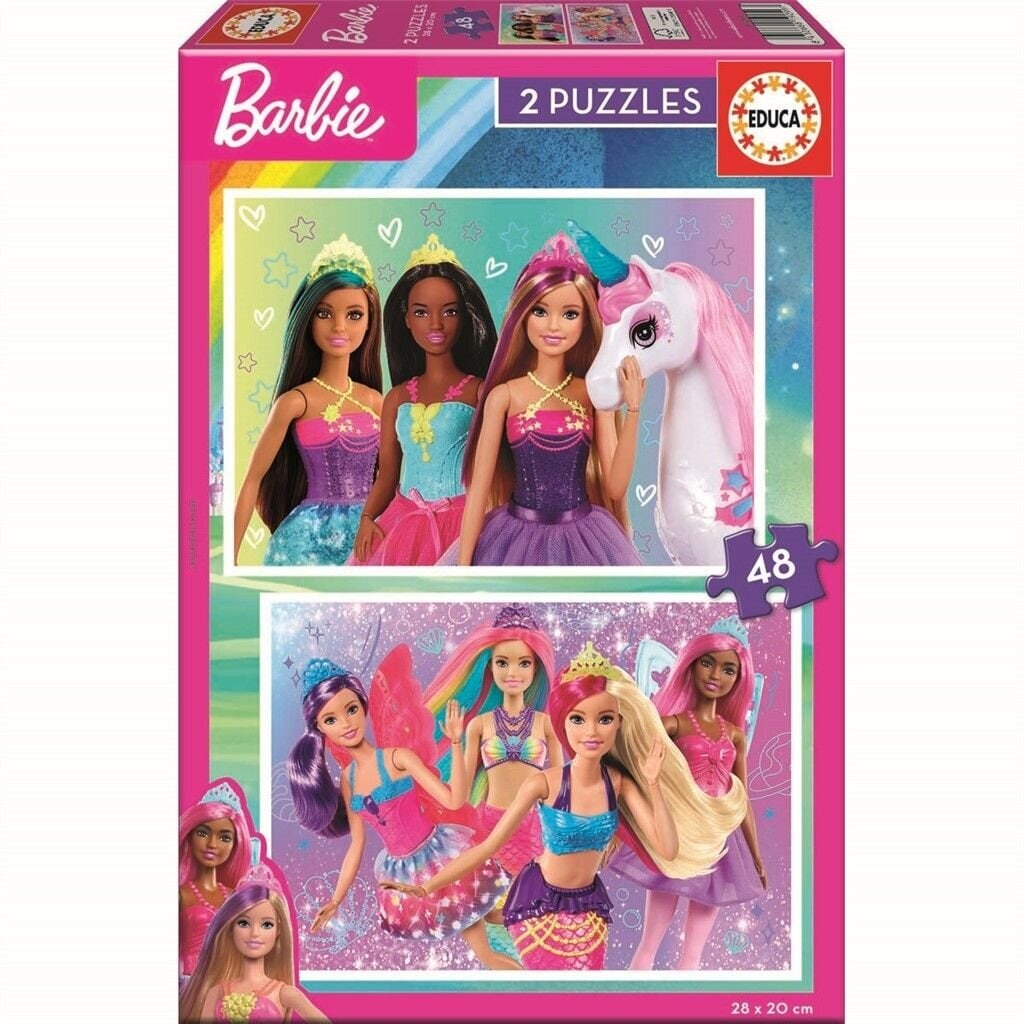 Educa Puslespil - Barbie 2x48 brikker