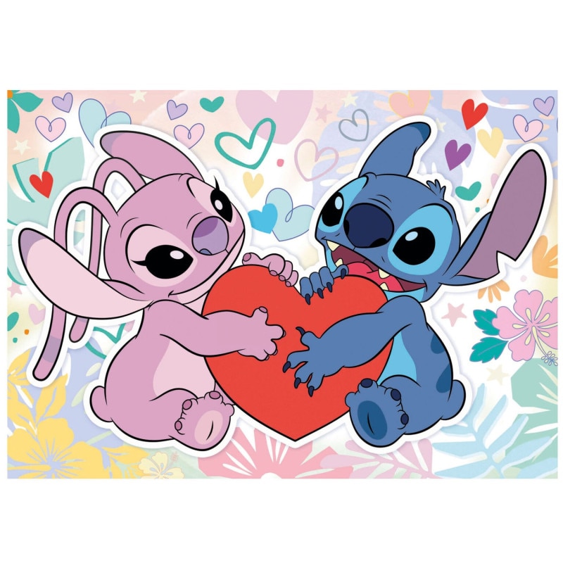 Educa Puslespil - Stitch & Angel Love 500 brikker