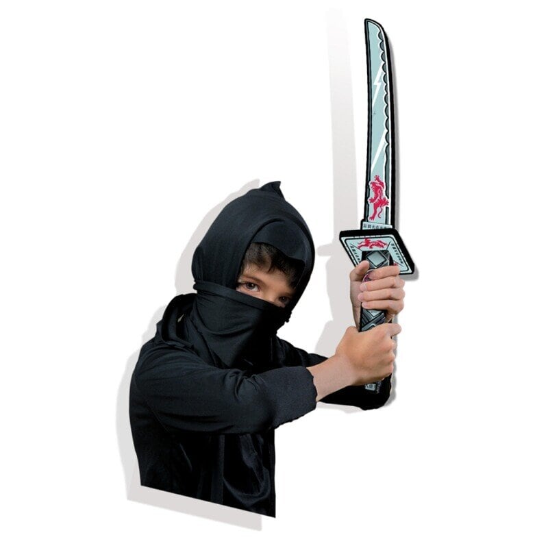 Ninjasværd i blødt skummaterial
