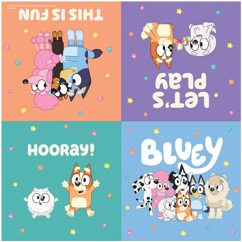 Bluey Party Servietter 16 stk