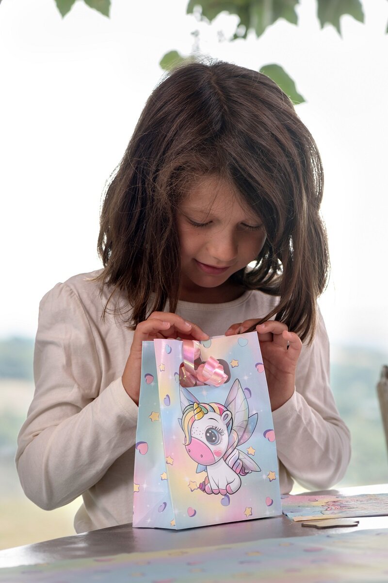 Unicorn Fairy - Slikposer i papir 10 stk