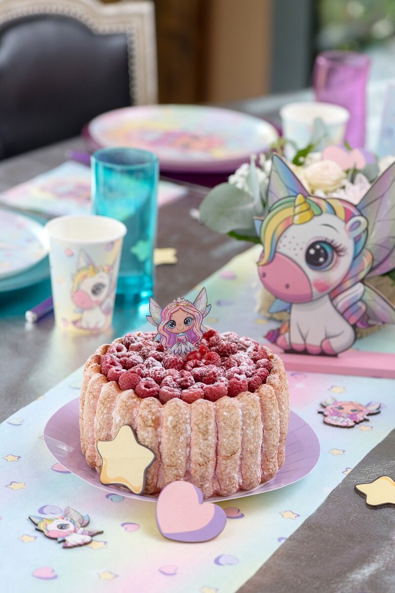 Unicorn Fairy - Luksuriøs trækonfetti