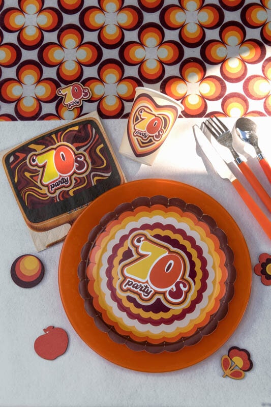 Back to the 70's - Papkrus 10 stk