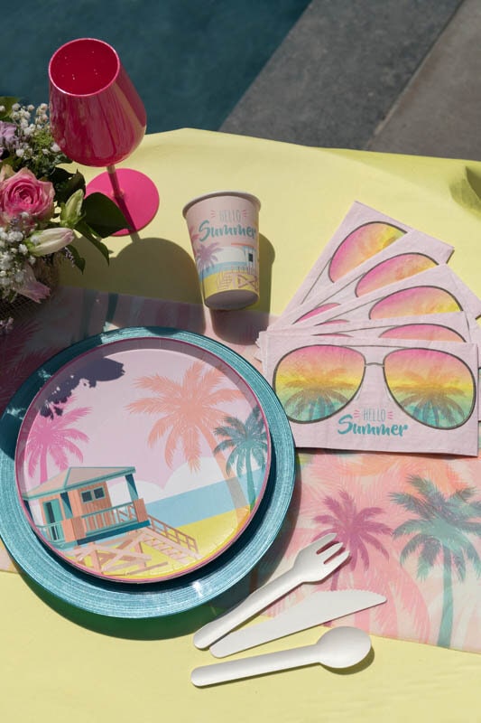 Miami Beach - Papkrus 10 stk