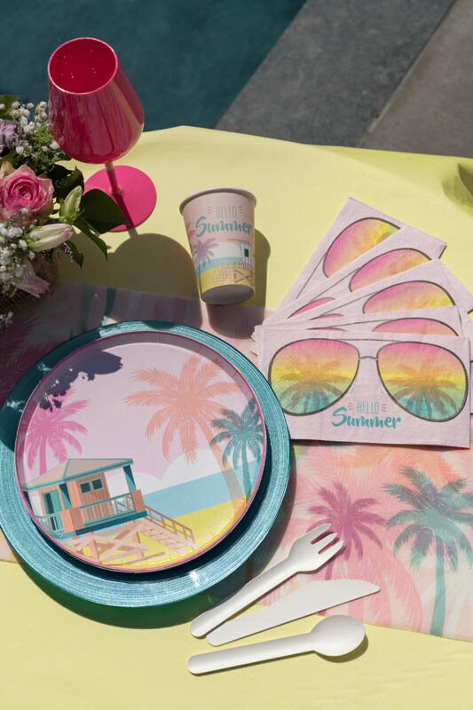 Miami Beach - Servietter 20 stk