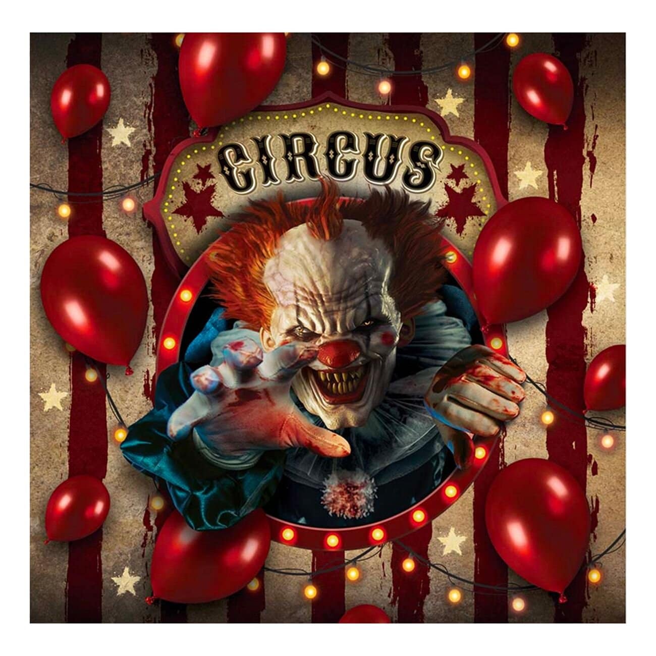 Halloween Circus - Servietter 12 stk