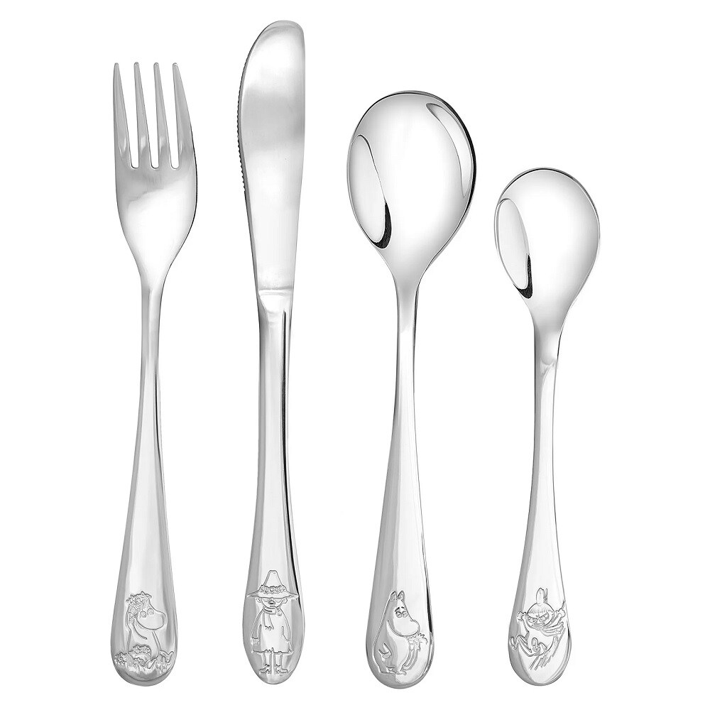 Mumitroldene Dåbsgave Bestik 4 dele