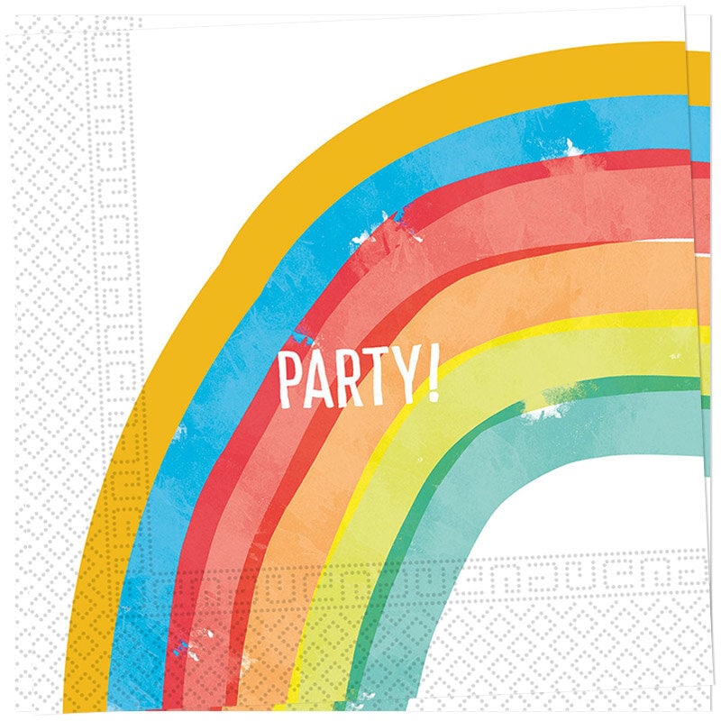 Rainbow Party - Servitter 20 stk
