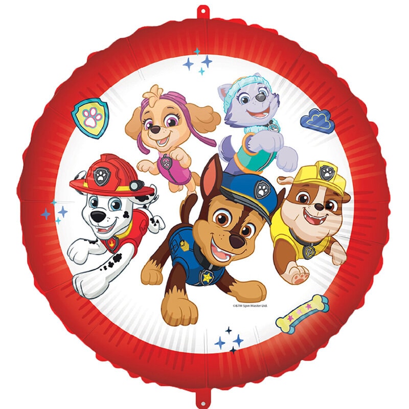 Paw Patrol - Folieballon med vægt
