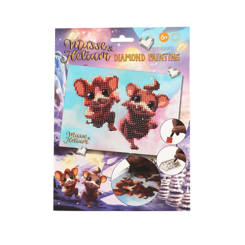 Musse & Helium - Diamond painting sæt