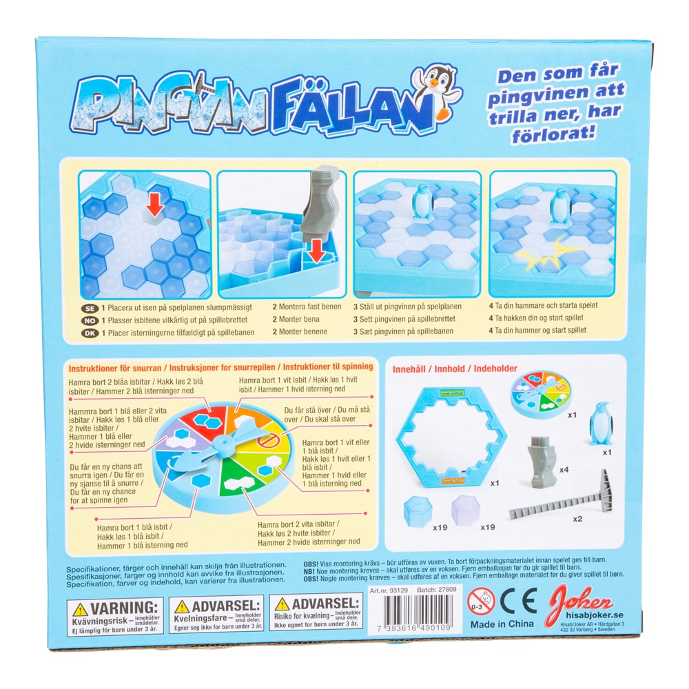 Brætspil - Pingvinfælden