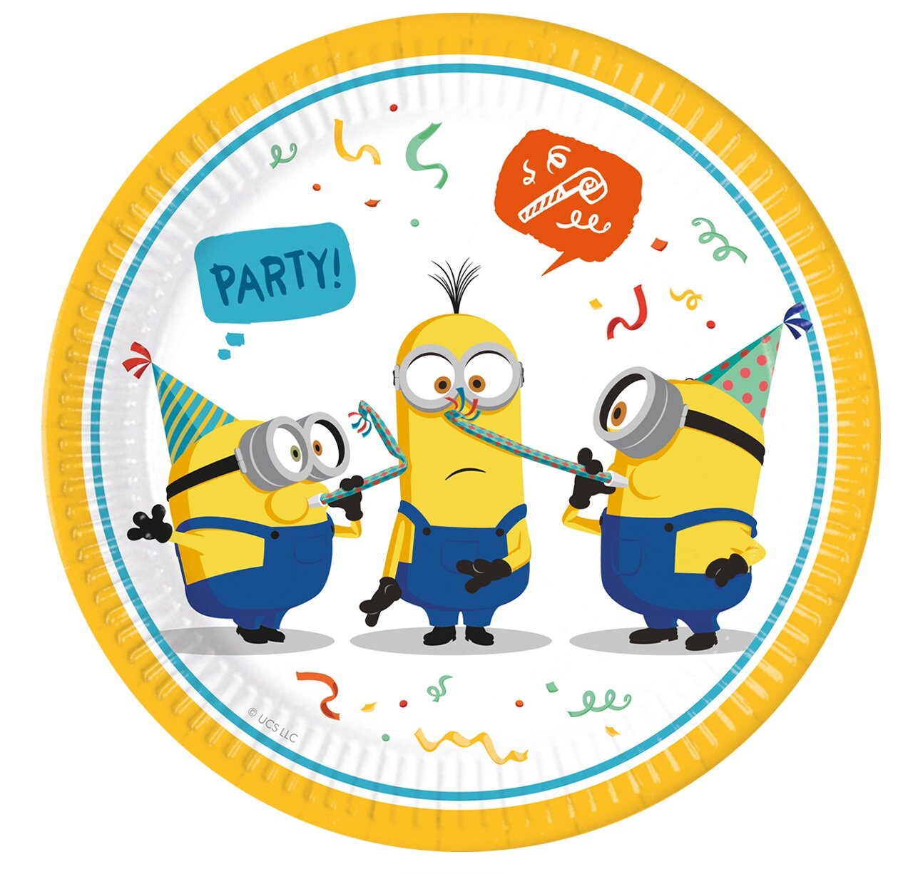 Minions - Tallerkener 8 stk