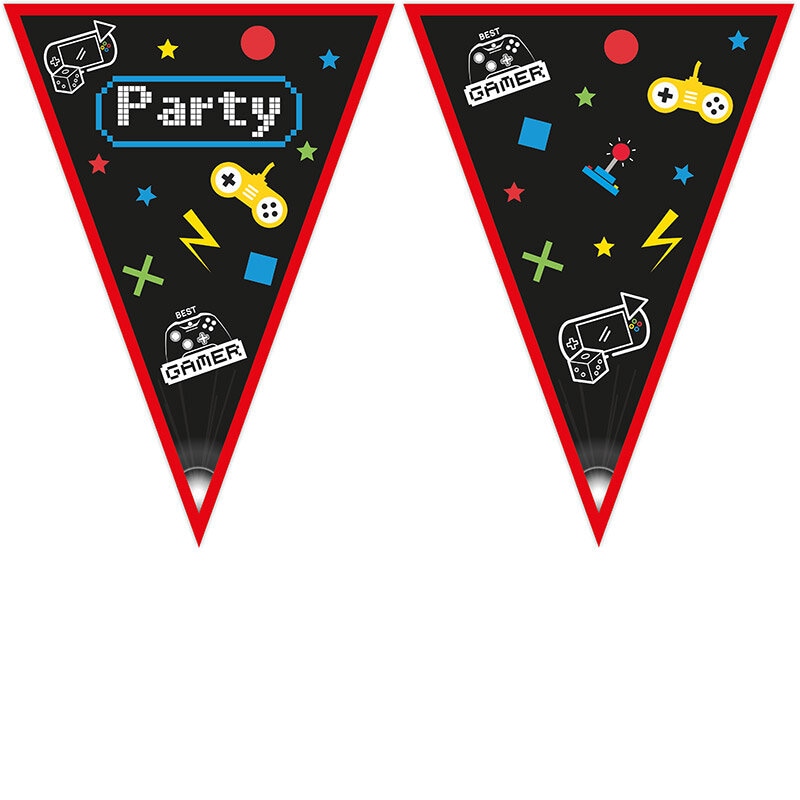 Gaming Party - Flagguirlande 230 cm