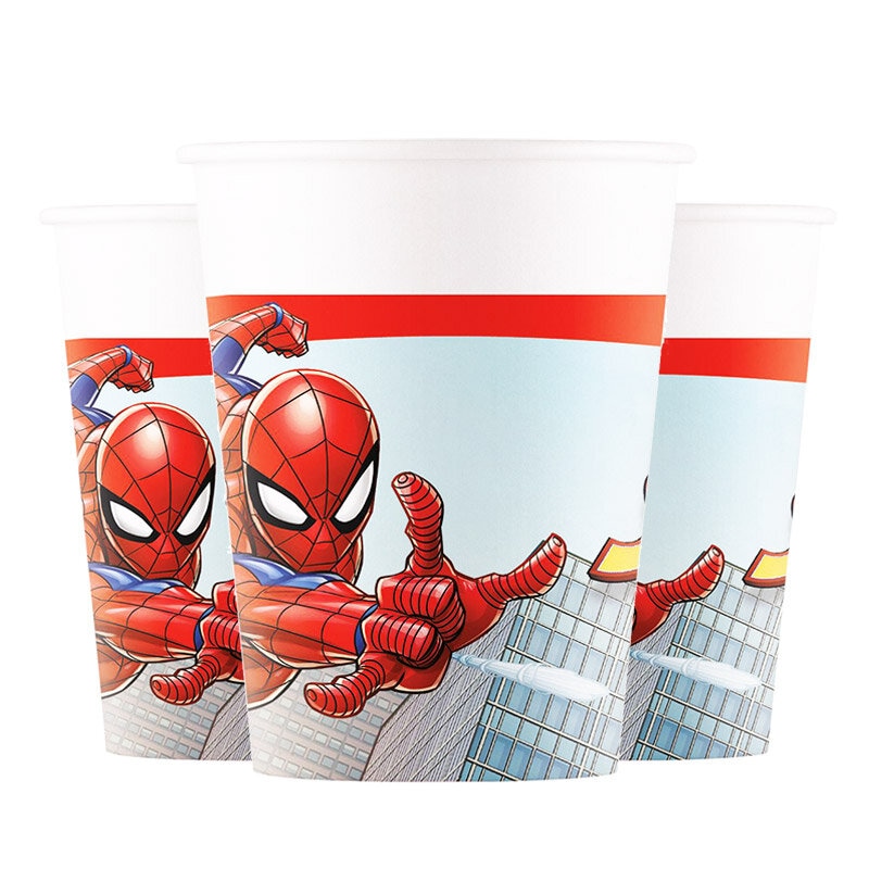 Spiderman - Papkrus 8 stk