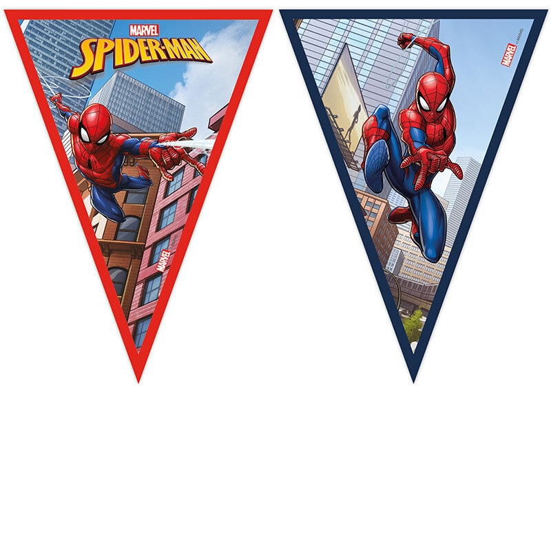 Spiderman - Flagguirlande 230 cm