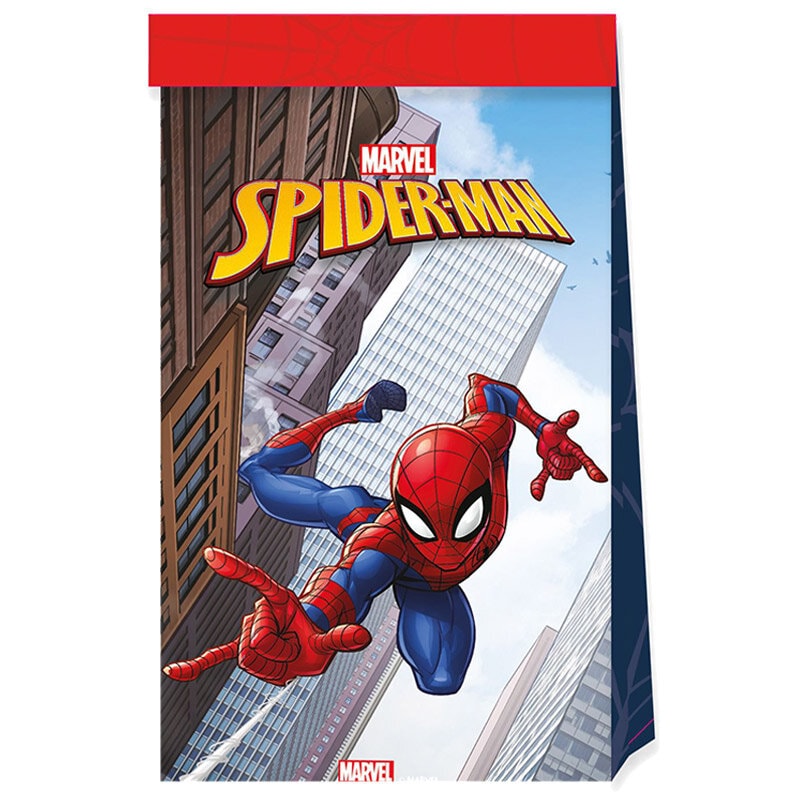 Spiderman - Slikposer i papir 4 stk