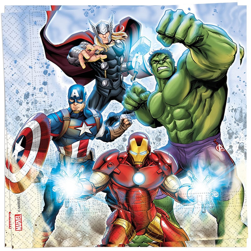 Avengers - Servietter 20 stk