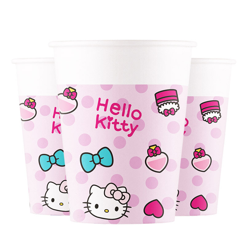 Hello Kitty - Papkrus 8 stk