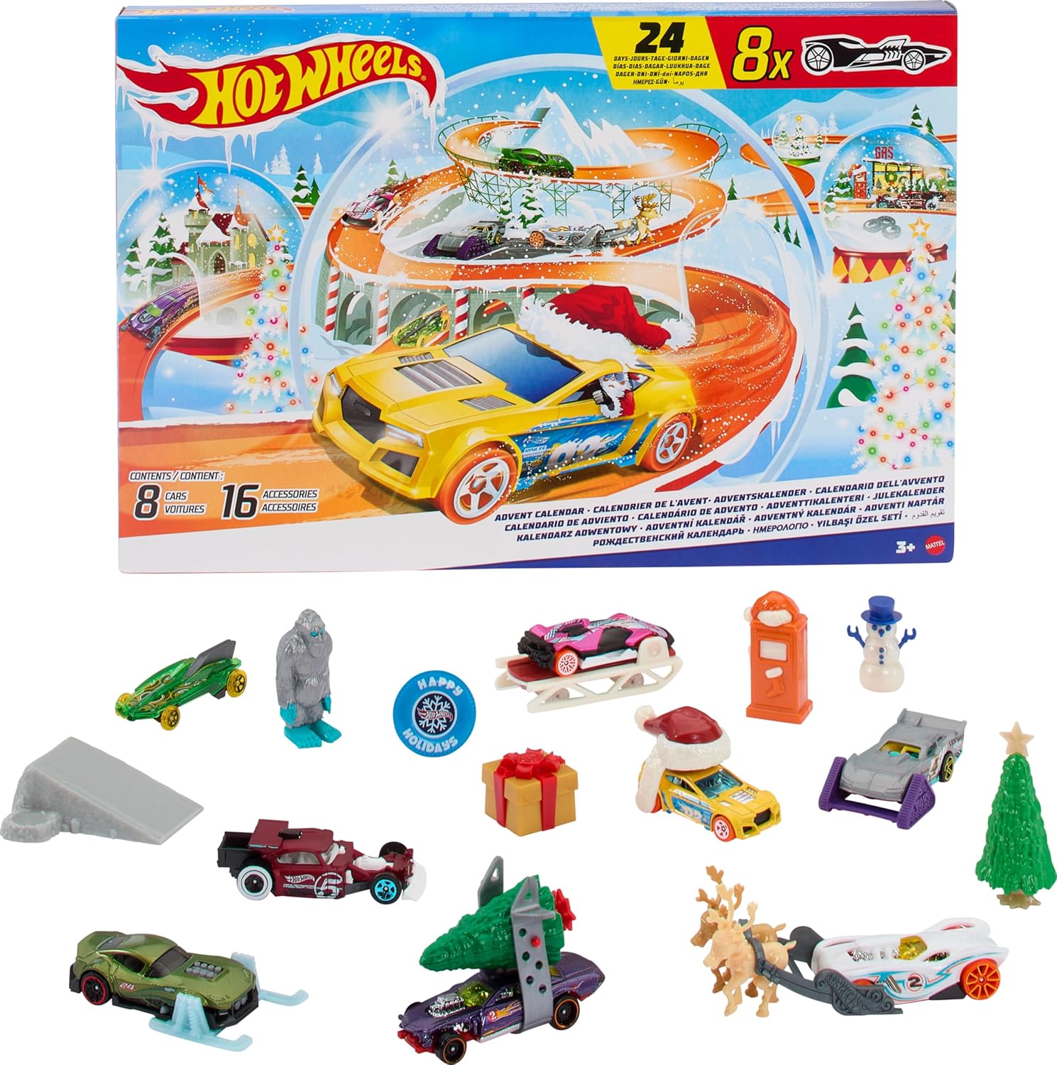 Hot Wheels Julekalender