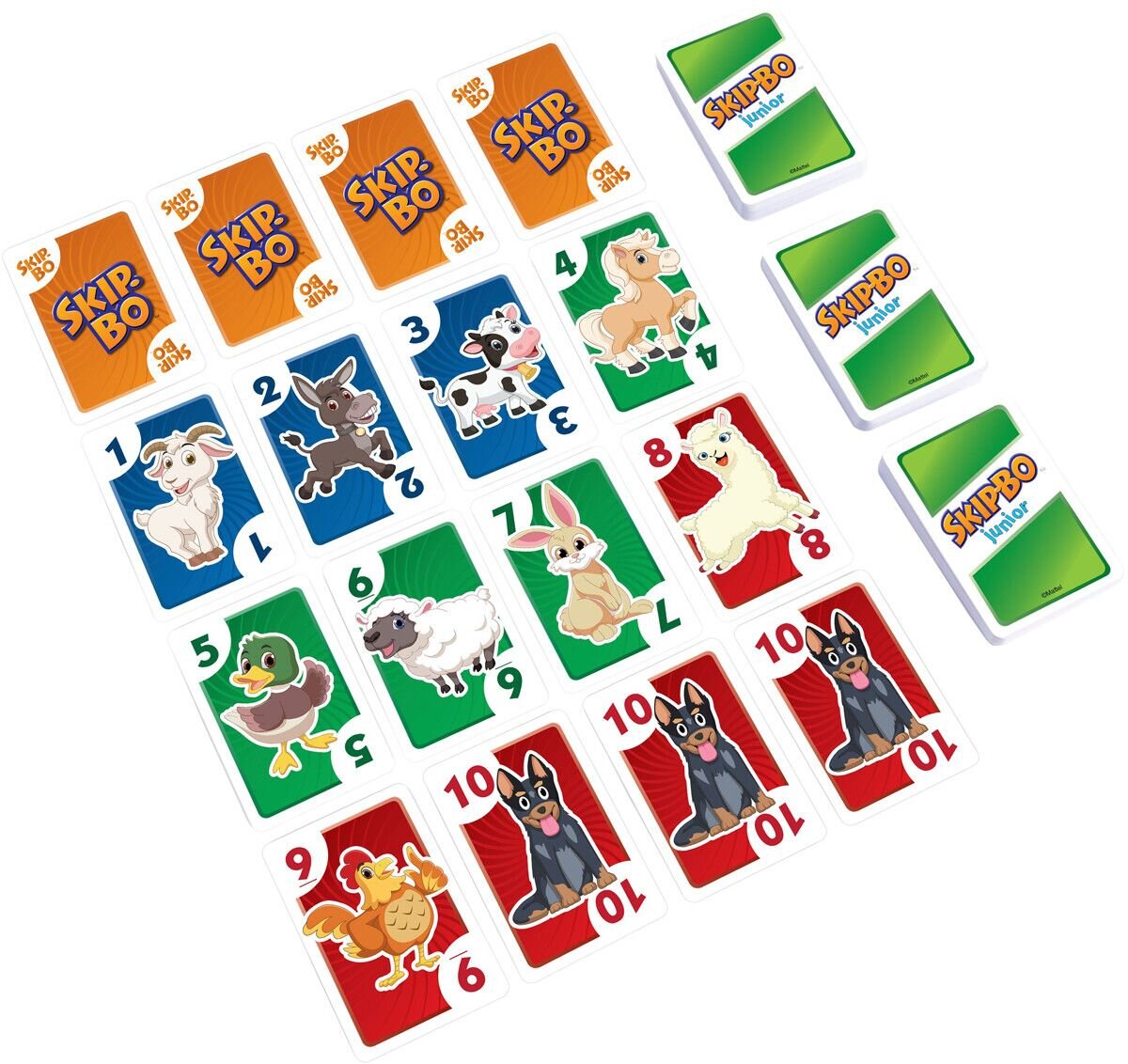 Skip-Bo Junior Kortspil