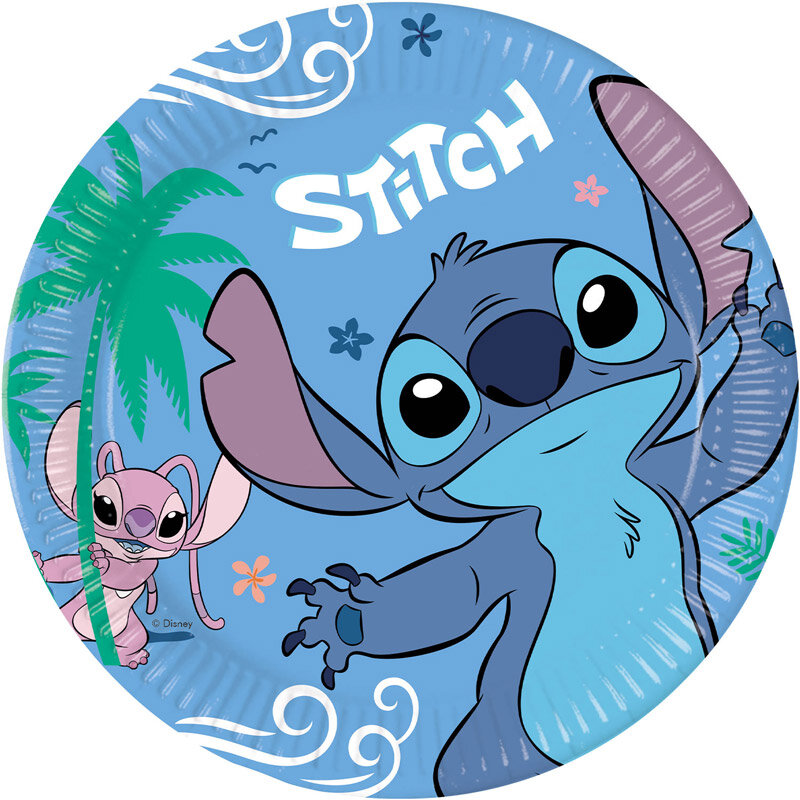 Lilo & Stitch - Tallerkner 8 stk