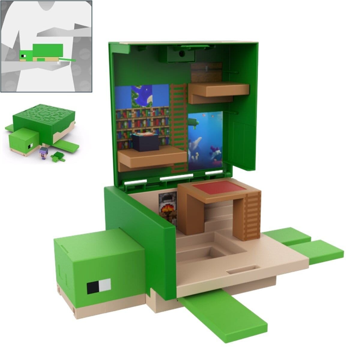Minecraft - Legetøj Transforming Turtle Habitat