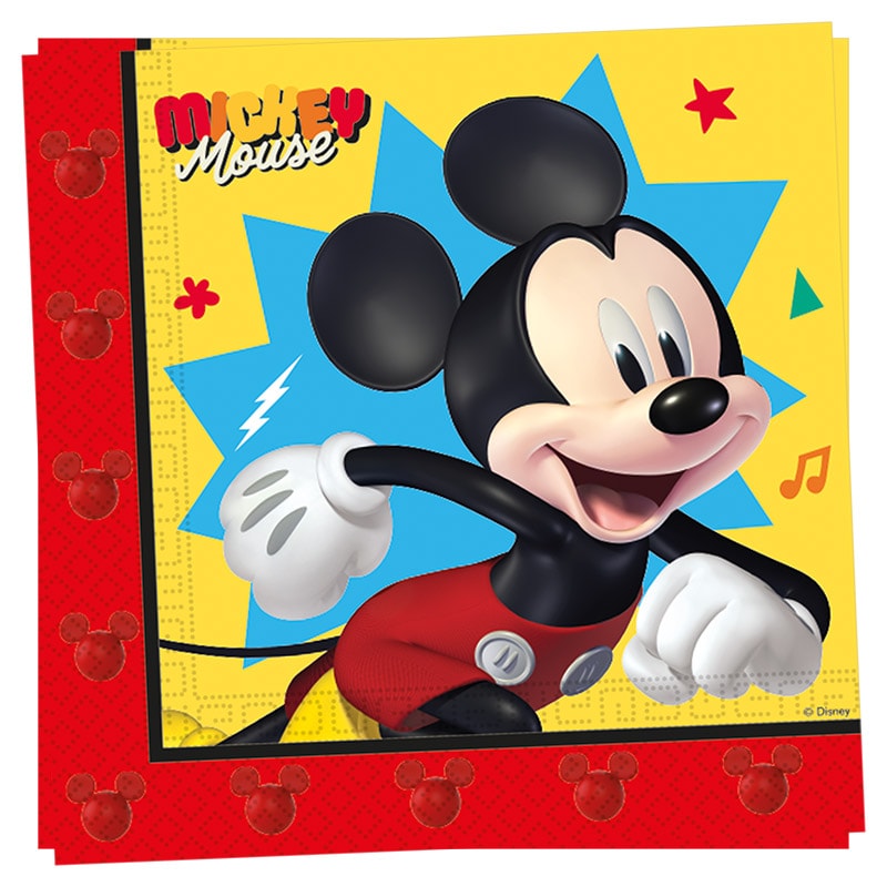 Mickey Mouse - Servietter 20 stk