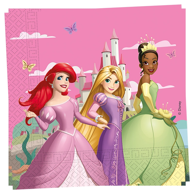 Disney Prinsesser - Servietter 20 stk