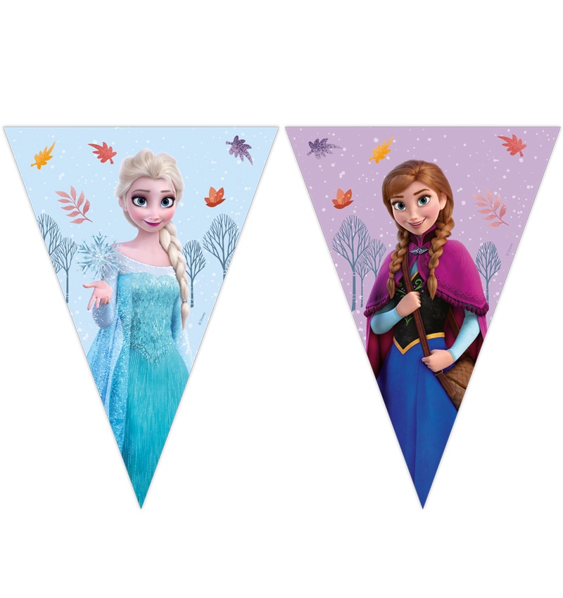 Disney Frost - Flagguirlande af papir 230 cm