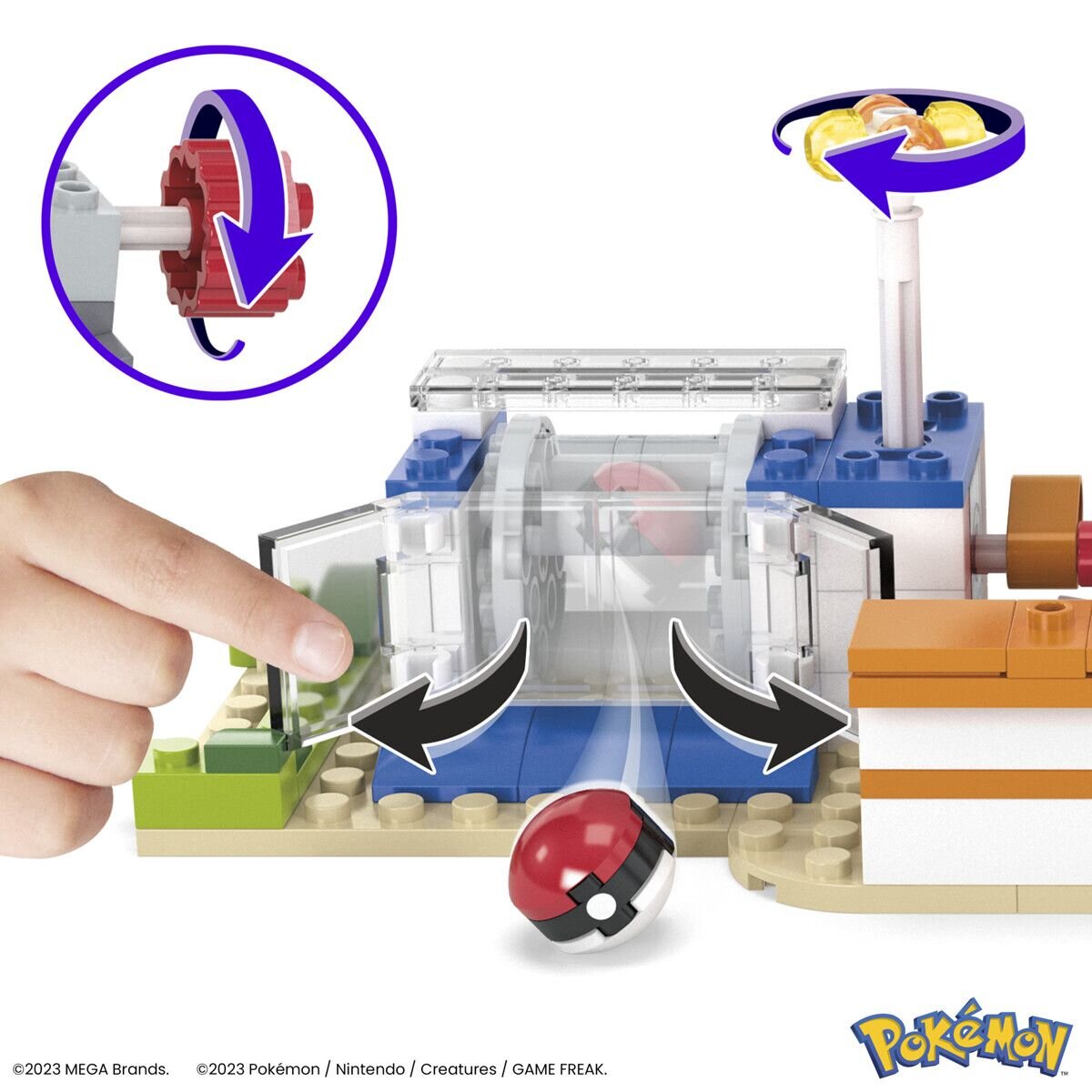 Pokémon - Mega Construction Sæt Pokémon Center