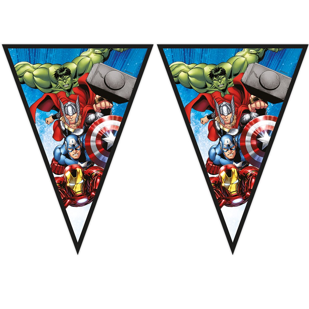 Avengers Flagguirlande af papir 230 cm