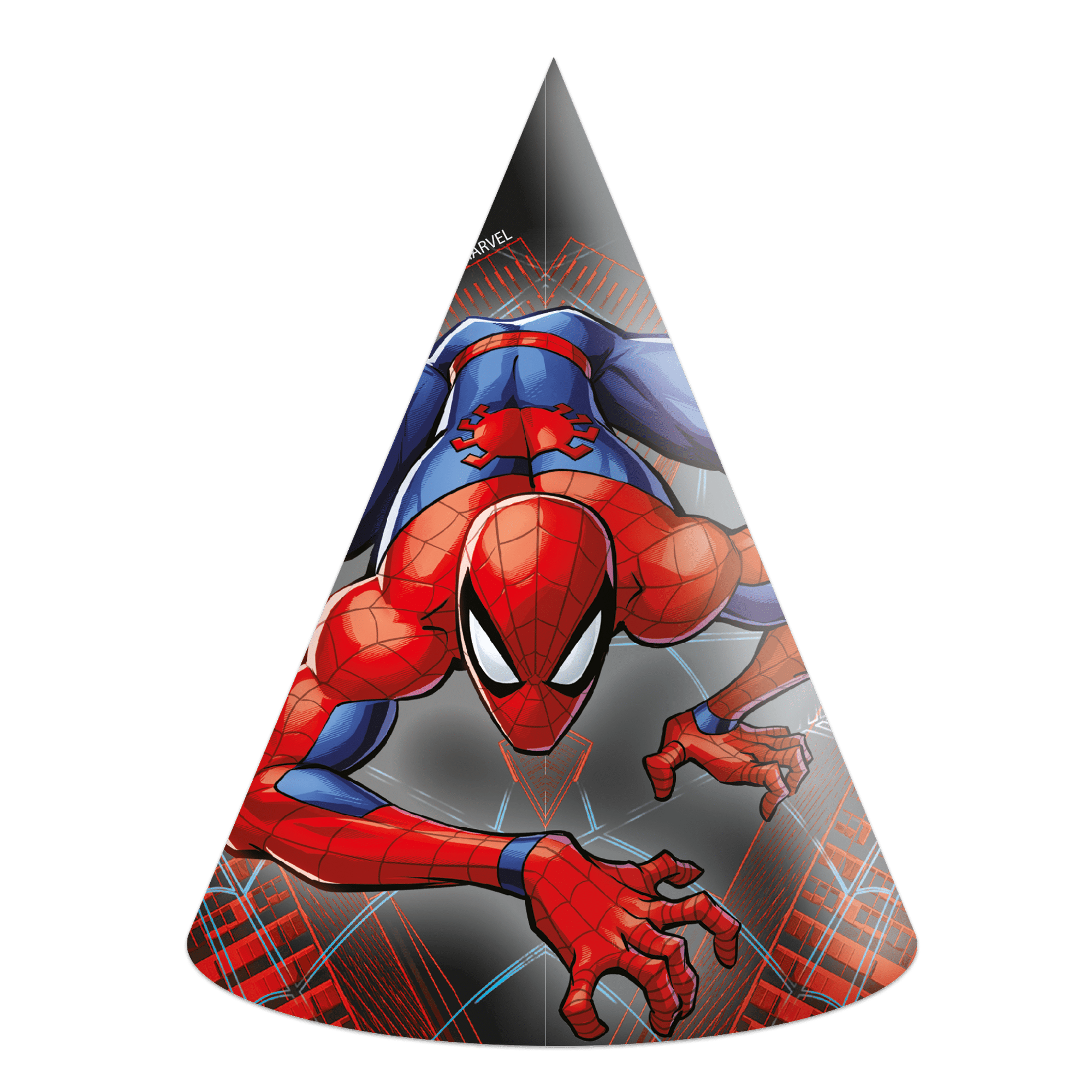 Spiderman Festhatte 6 stk