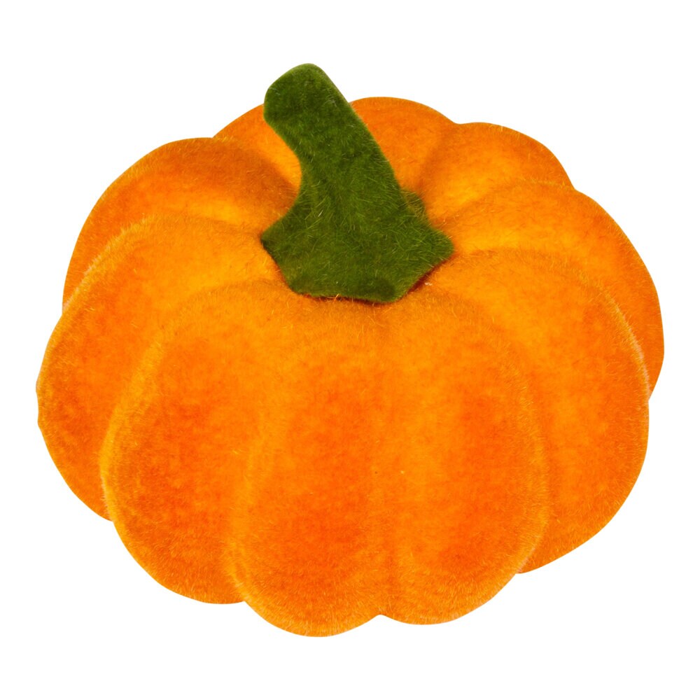 Dekorative græskar med fløjlsblød overflade 3 stk