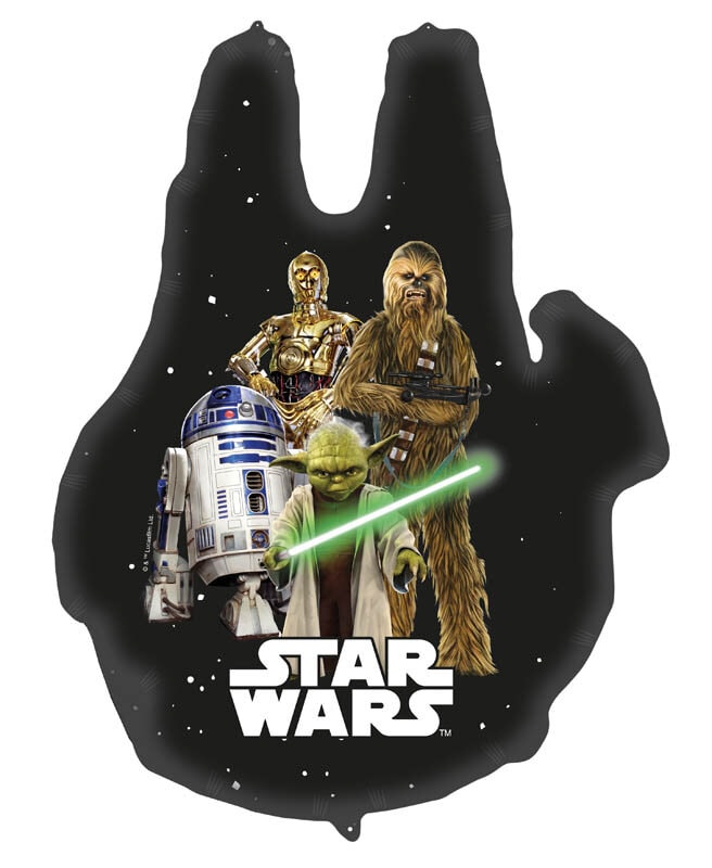 Star Wars 3D Folieballon 86 cm