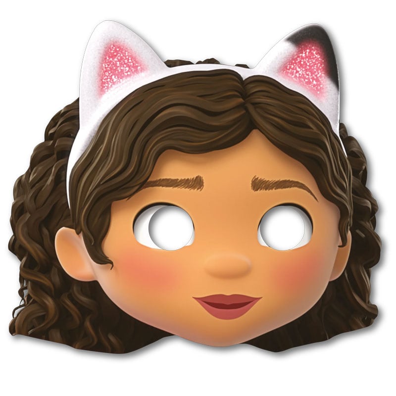 Gabby’s Dollhouse - Ansigtsmasker af Pap 6 stk