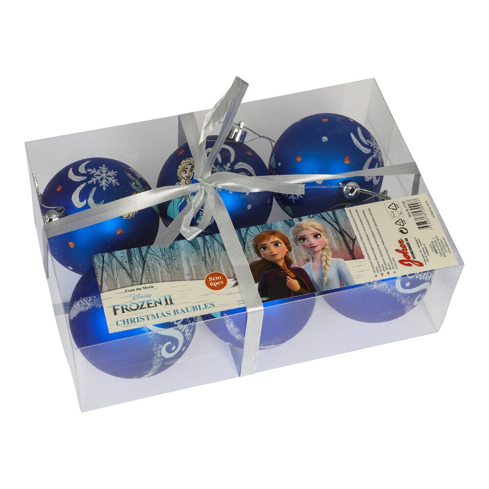Julekugler Disney Frost 6 stk