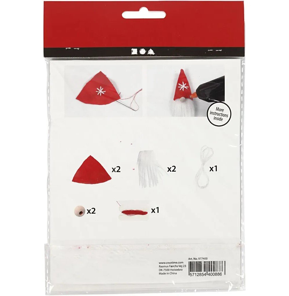 DIY Hobbykit - Hængende nisser