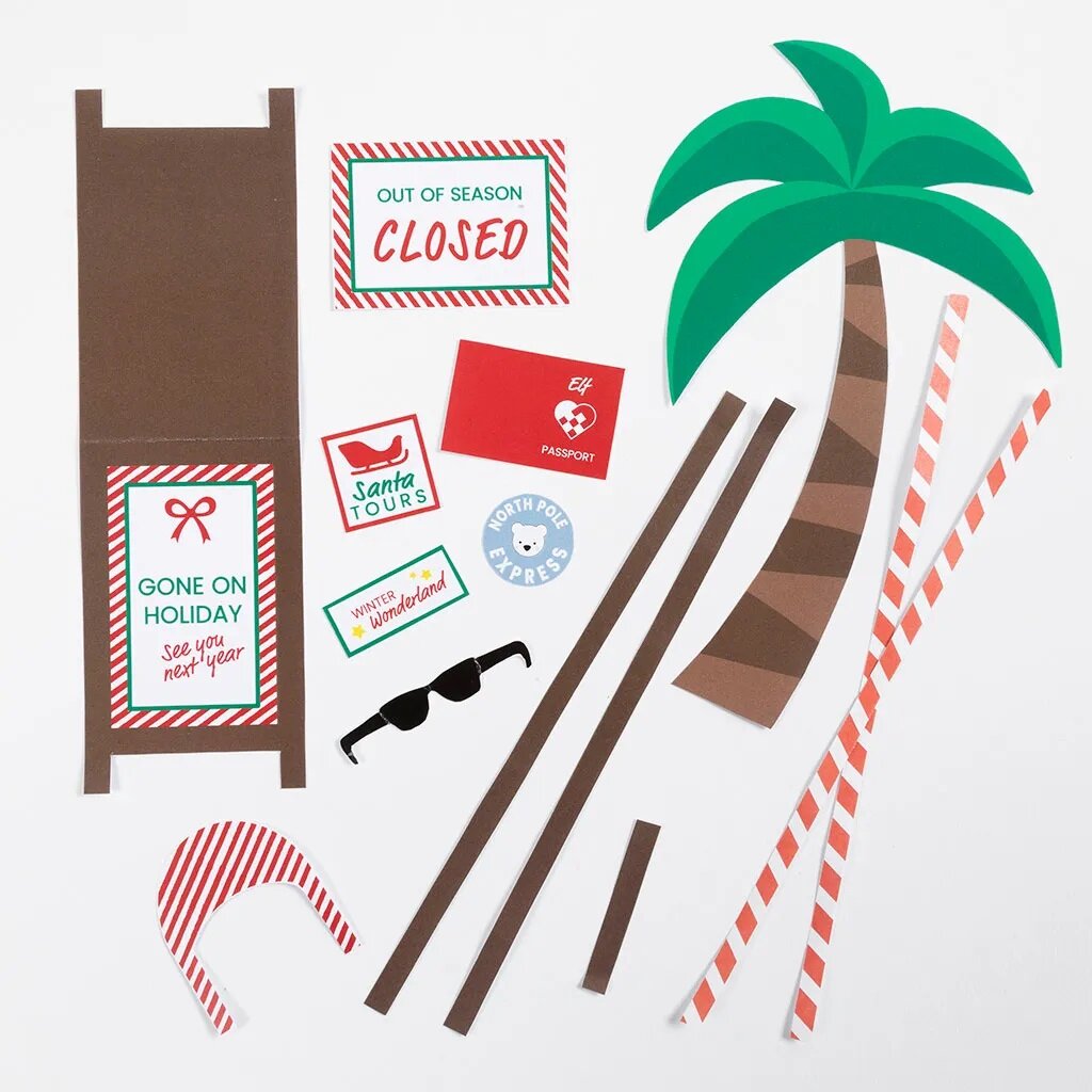 Mini DIY Hoppykit til Nissens dør - Solferie