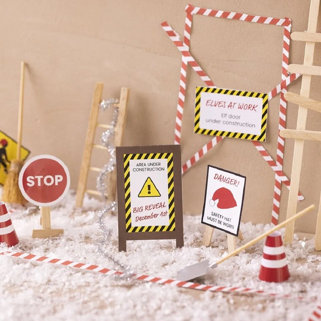 Mini DIY Hoppykit til Nissens dør - Byggeri