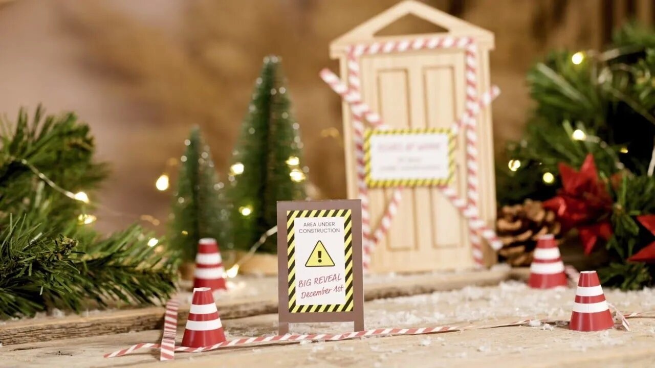 Mini DIY Hoppykit til Nissens dør - Byggeri