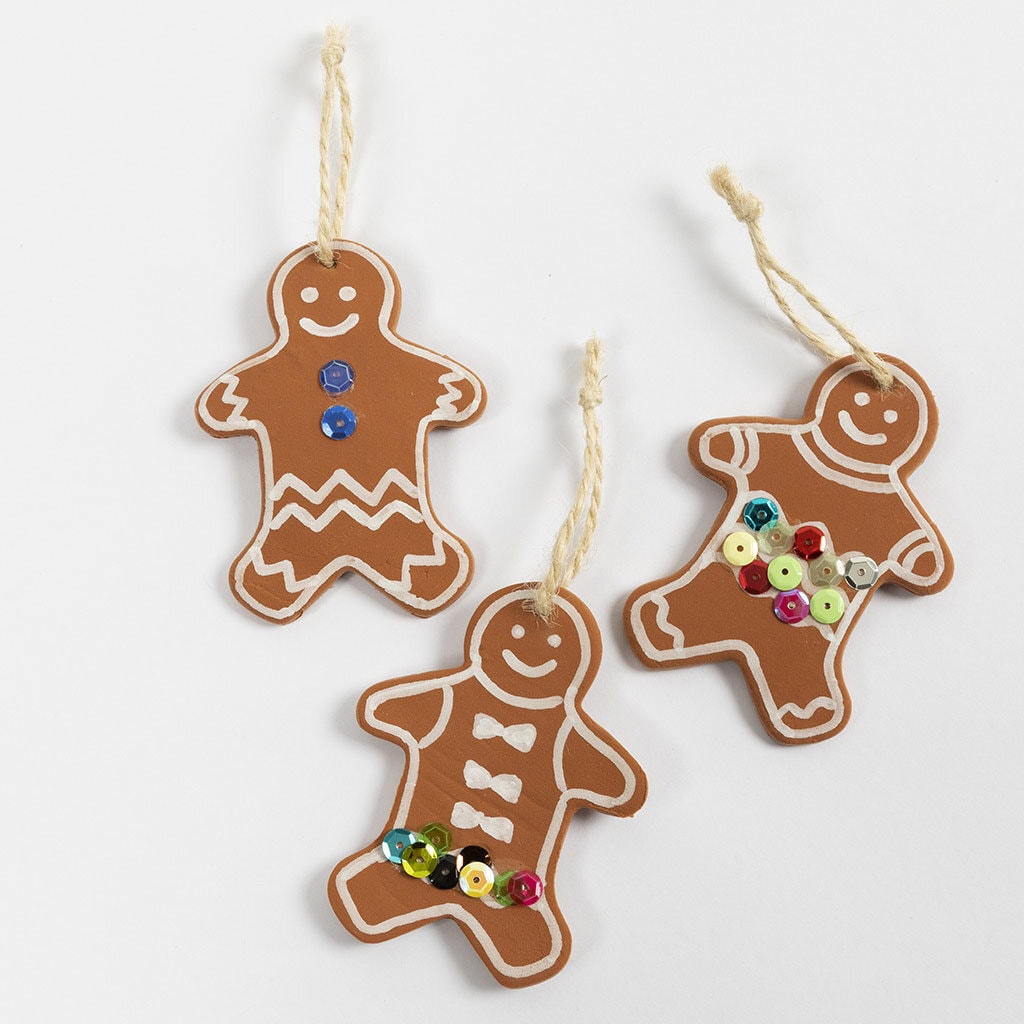 Julehobby - Silk Clay, Hjerter & Peberkagemænd